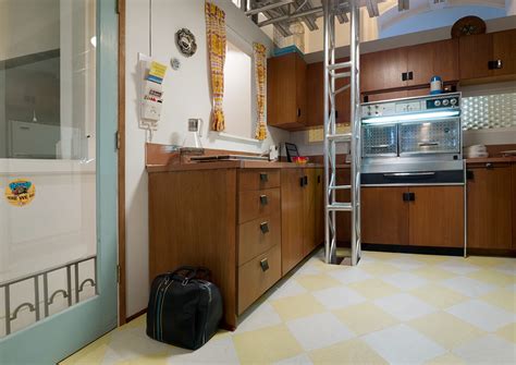 I would like to do a retro basement with a bar, booth, tabletop jukebox, and all the trimmings. Ought Apartment: Vancouver Art Gallery Installation (2009 ...