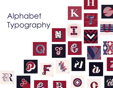 Alphabet Typography On Behance