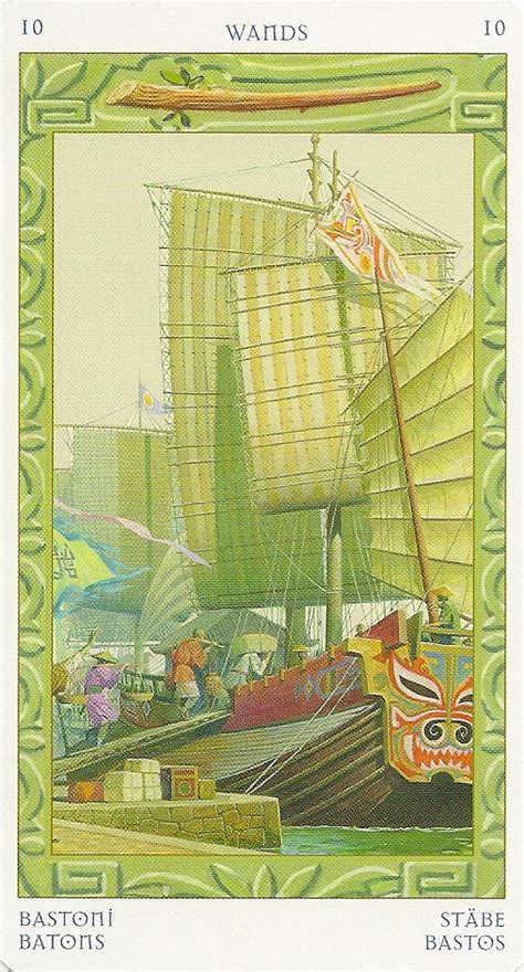 Enos Tarots Tarot Of The Journey To The Orient Marco Polo Tarot