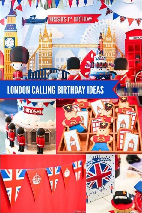 Choose from our huge range of quality banners, bunting, cutouts, hanging decorations and more. London-Themed Boy's First Birthday Party | Spaceships and ...