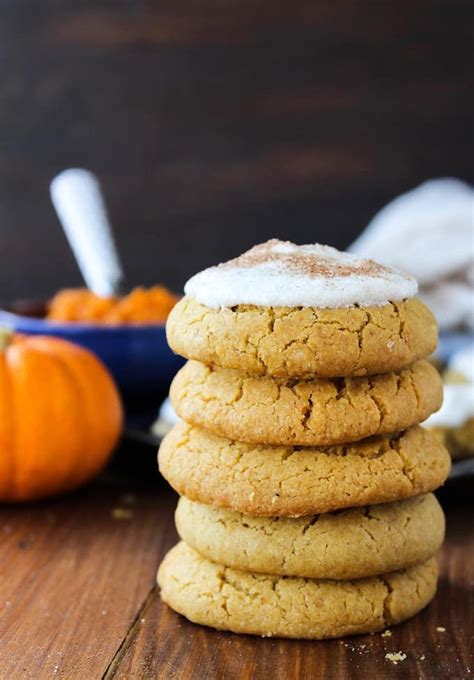 Frosted Vegan Pumpkin Cookies Best Halloween Cookie Recipes