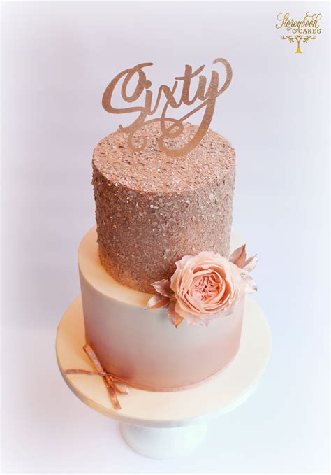 Ombre Rose Gold Cake Google Search Th Birthday Cakes Birthday Cake For Mom Tiered Cakes