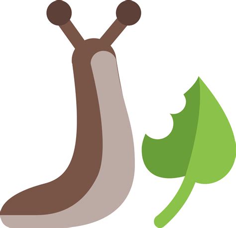 Slug Eating Icon Clipart Full Size Clipart 3164801 Pinclipart
