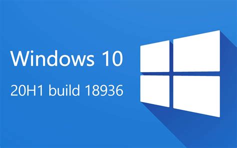 Windows 10 20h1 Build 18936 Addio Alla Password