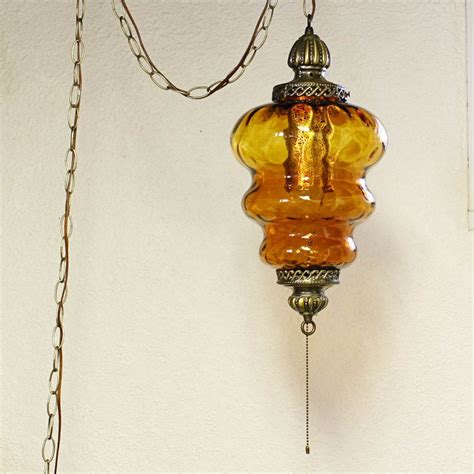 Hanging 70s Lamp Amazing Design Ideas