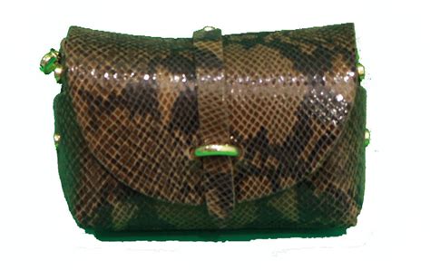 Snake Print Evening Clutch Bag With Detachable Gold Chain Etsy Uk