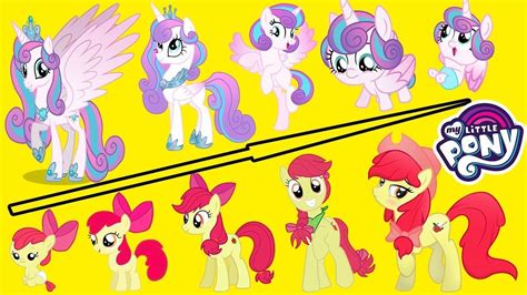 My Little Pony Growing Up Compilation All Characters Mllp Part 2 To