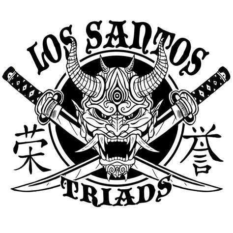 Los Santos Triads Gta Gang Icon Commission By Sun Dragoness On Deviantart
