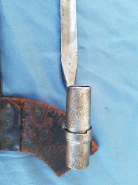 1855 Socket Bayonet And Scabbard Susat Civil War Antiques