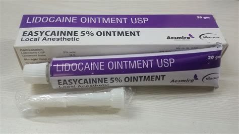 Easycainne Ointment Lidocaine Ointment लाइडोकेन Demega