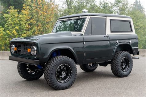 Modified 1971 Ford Bronco For Sale On Bat Auctions Sold For 112000