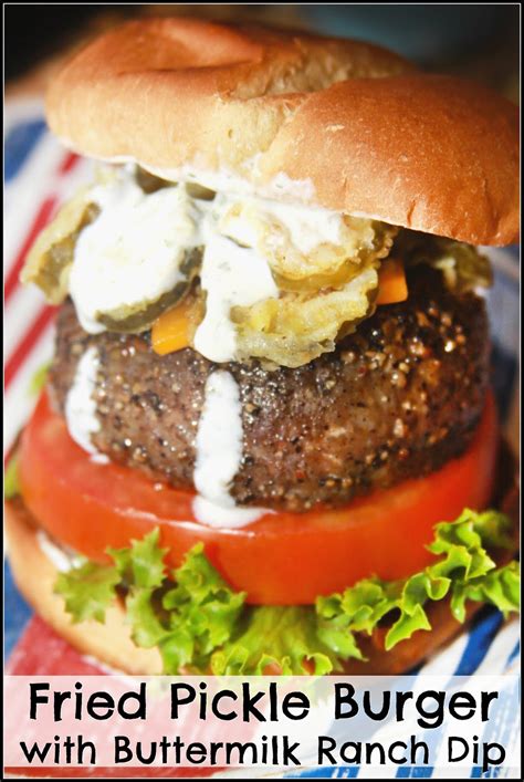 Overal ter wereld kun je wel een hamburger eten, maar op weinig plekken worden ze geserveerd mét een goed glas wijn. For the Love of Food: Fried Pickle Burger with Buttermilk ...