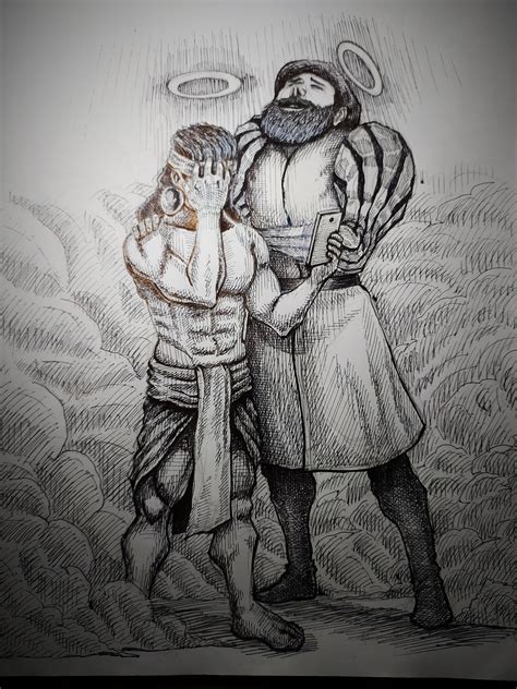 Lapu Lapu And Magellan Learning About Dds In Heaven Ink On Paper 2020