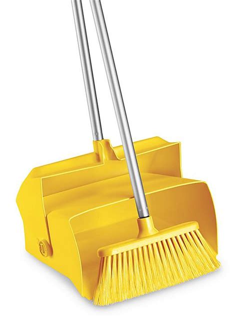 Dust Pan And Broom Combo Yellow H 7854y Uline