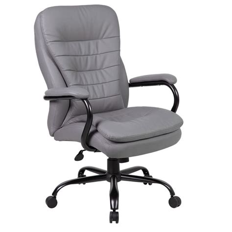 Ergonomic office chairs for people who require a larger chair that provides comfort and support. Boss Heavy Duty Double Plush CaressoftPlus™ Chair-400 Lbs ...