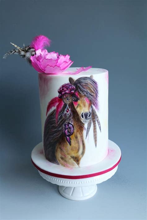 Horse Cake Decorated Cake By Tomima Cakesdecor