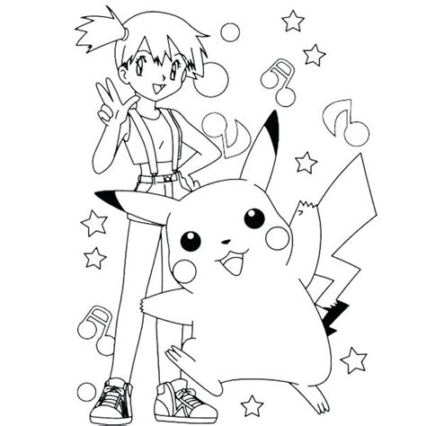 Pikachu Coloring Pages To Print At Free Printable