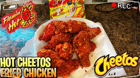 Flamin Hot Cheetos Fried Chicken Cooking With Neek And Berny Youtube