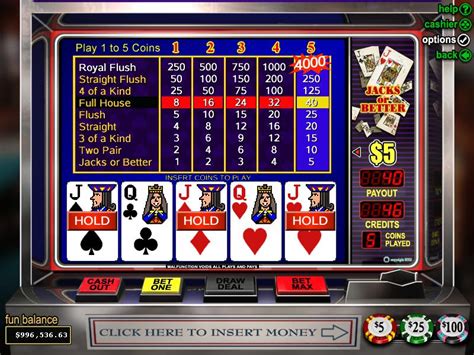 You can expect to find jacks or better. Play Jacks or Better Video Poker by Playtech