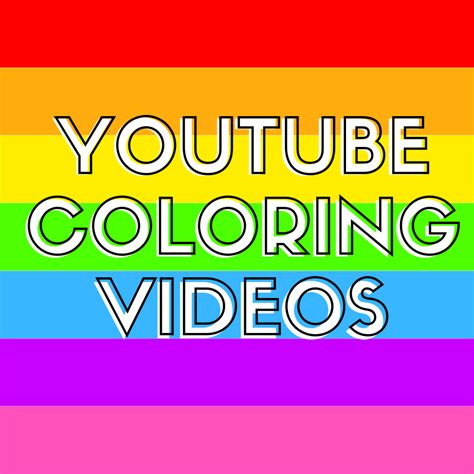 Youtube Coloring Page Videos For Kids Toddlers Bubie Tv Youtube