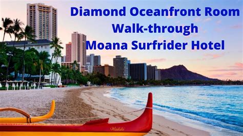 Diamond Oceanfront Room Walk Through I Westin Moana Surfrider Hotel
