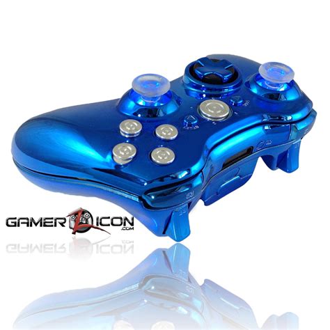 Xbox 360 Chrome Blue Bullet Edition Your Leader For