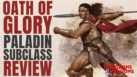 New Theros Oath Of Glory Paladin Dandd 5e Subclass Series Youtube