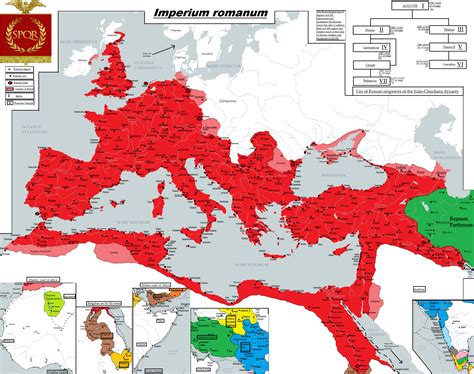 Roman Empire Timeline Map
