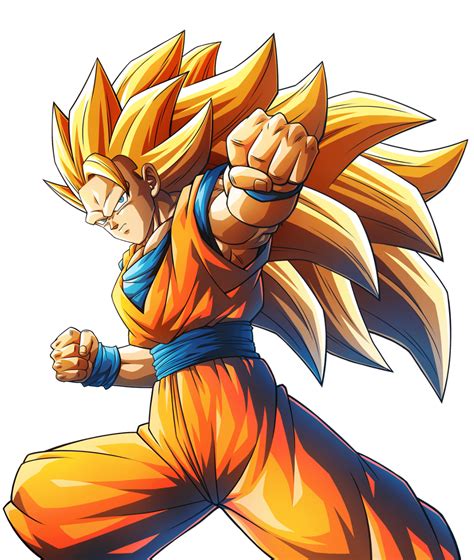 Goku Png Ssj3 Skin Mods For Dragon Ball Fighterz Grandongpng