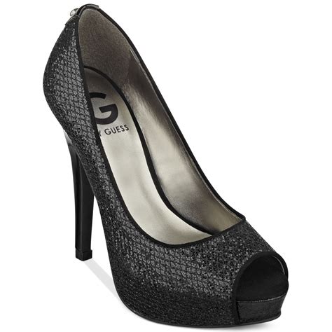 Lyst G By Guess Womens Ninza Platform Pumps In Black