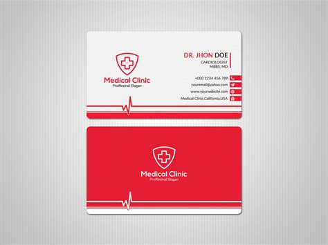 Maybe you would like to learn more about one of these? Check out my @Behance project: "Doctor Business Card" https://www.behance.net/gallery/55042381 ...