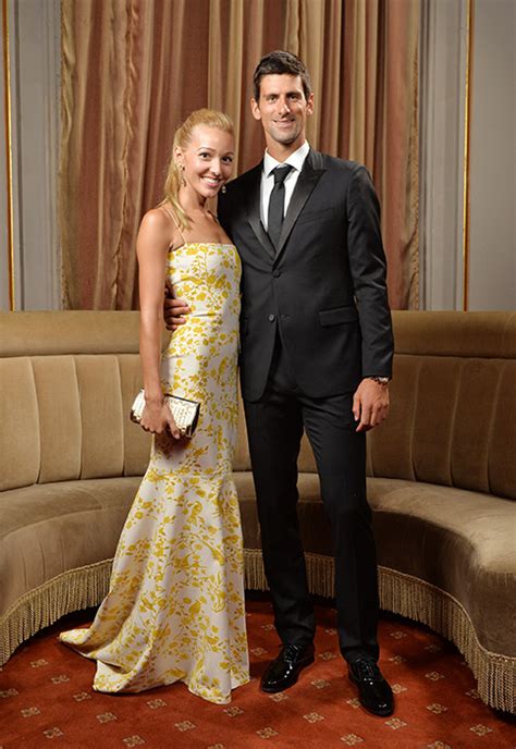 1 by the association of tennis professionals. Novak Djokovic and Jelena Ristic celebrate birth of first child