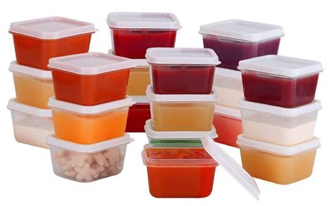 The tray is capable of holding 6 total servings, and you can purchase either a 3oz or a 5oz one depending on. Amazon: 20 Ct Mini Food Storage Containers 2.3 oz for $5 ...