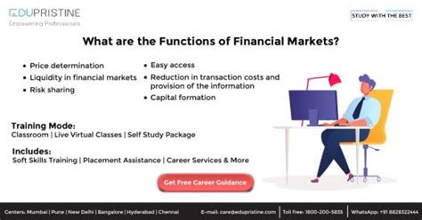 Functions Of Financial Market Edupristine