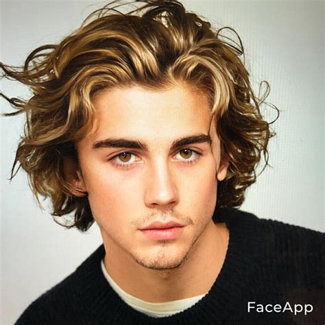 Teenage Boy Long Hair