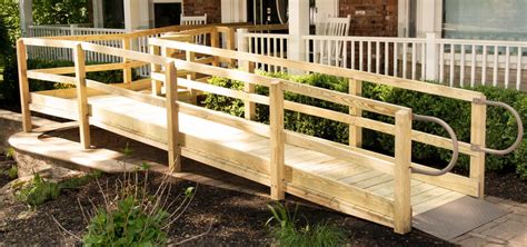 Wood Wheelchair Ramps | Wood Handicap Ramps | National Ramp