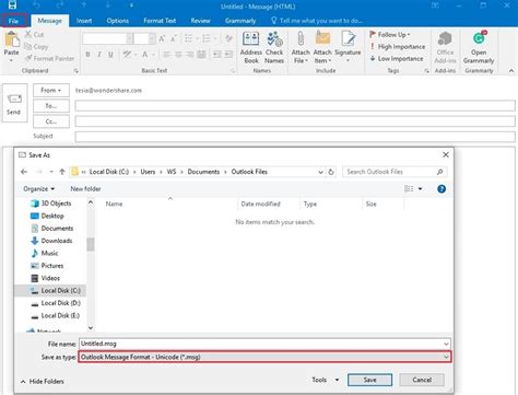 Como Converter E Mail Do Outlook Em PDF No Windows