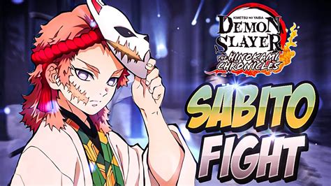 Tanjiro Vs Sabito Boss Fight Demon Slayer Hinokami Chronicles Youtube