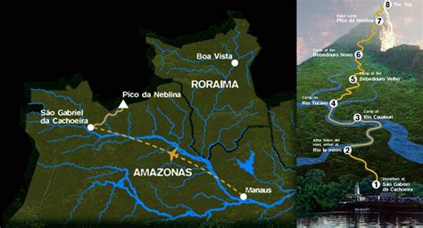 Pico Da Neblina Mapa