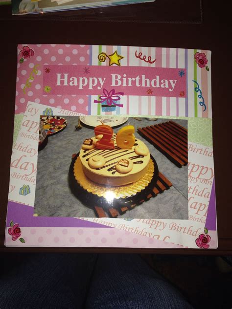 Happy 26th Birthday: 8 by 8 scrapbook page | Happy 26th birthday, 26th birthday, Birthday