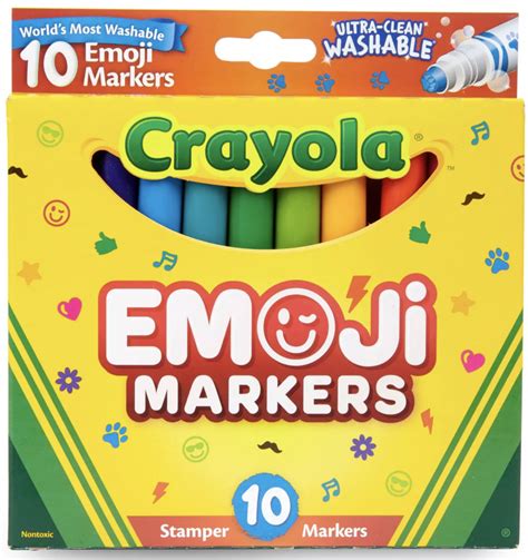 Crayola Released Emoji Stamper Markers And My Kids Love Them Kids