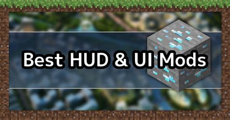 Best Hud And Ui Mods List 2021 Minecraft Mod Guide Gamewith