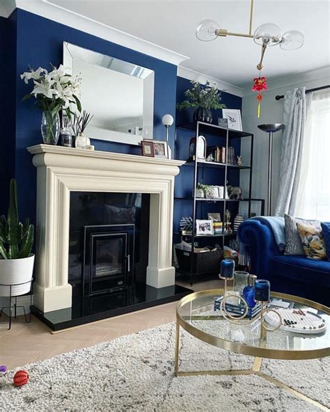 12 Stunning Navy Blue Farmhouse Living Room Ideas In 2022