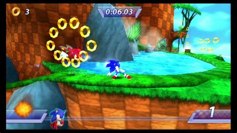 Sonic Rivals Psp Playstation Tv Gameplay Youtube