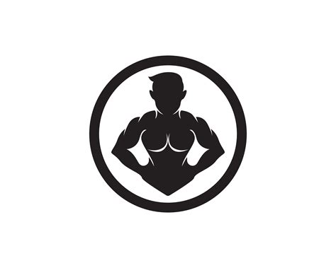 Vector Object And Icons For Sport Label Gym Badge Fitness Logo Design