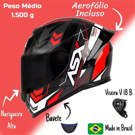 Casco Para Moto Cerrado Asx Capacete Moto Asx Capacete Asx Masculino Capacete Axxis Masculino