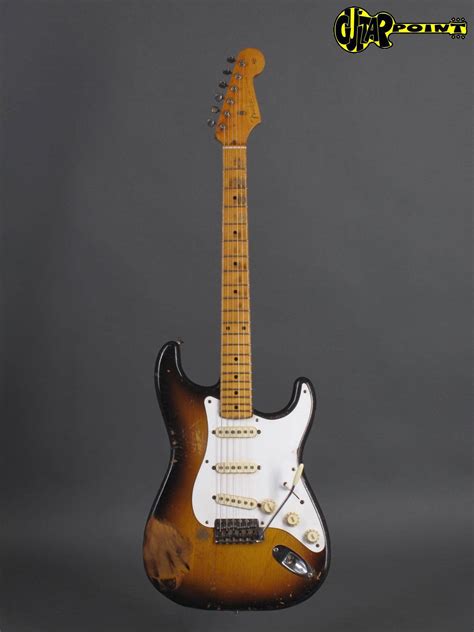 I looked it up and it's confusing a little some say it's a 56 some. 1957 Fender Stratocaster - 2-Tone Sunburst -Vi57FeStr2tSB ...