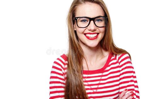 She Shines Studio Portrait Of An Attractive Young Woman In Glasses