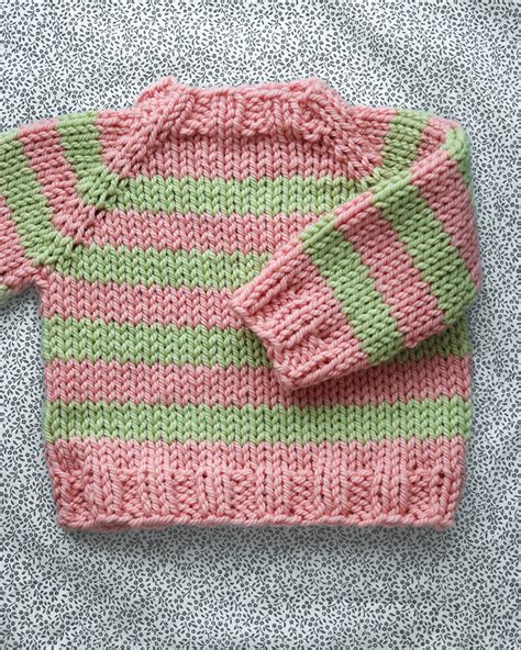 Sweet Dreaminess Pdf Top Down Raglan Baby Sweater Knitting Pattern