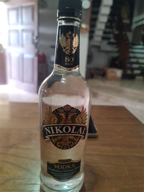 Nikolai Vodka Food And Drinks Alcoholic Beverages On Carousell
